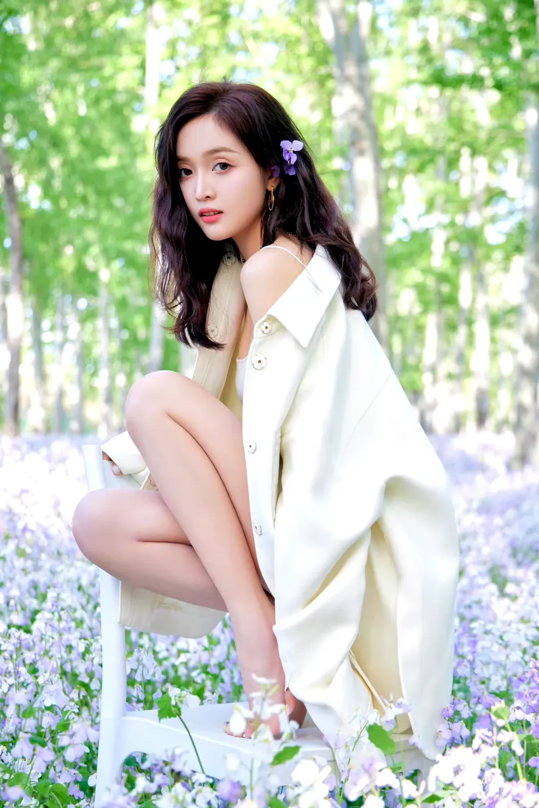 花中仙子吴宣仪夏日写真插图8