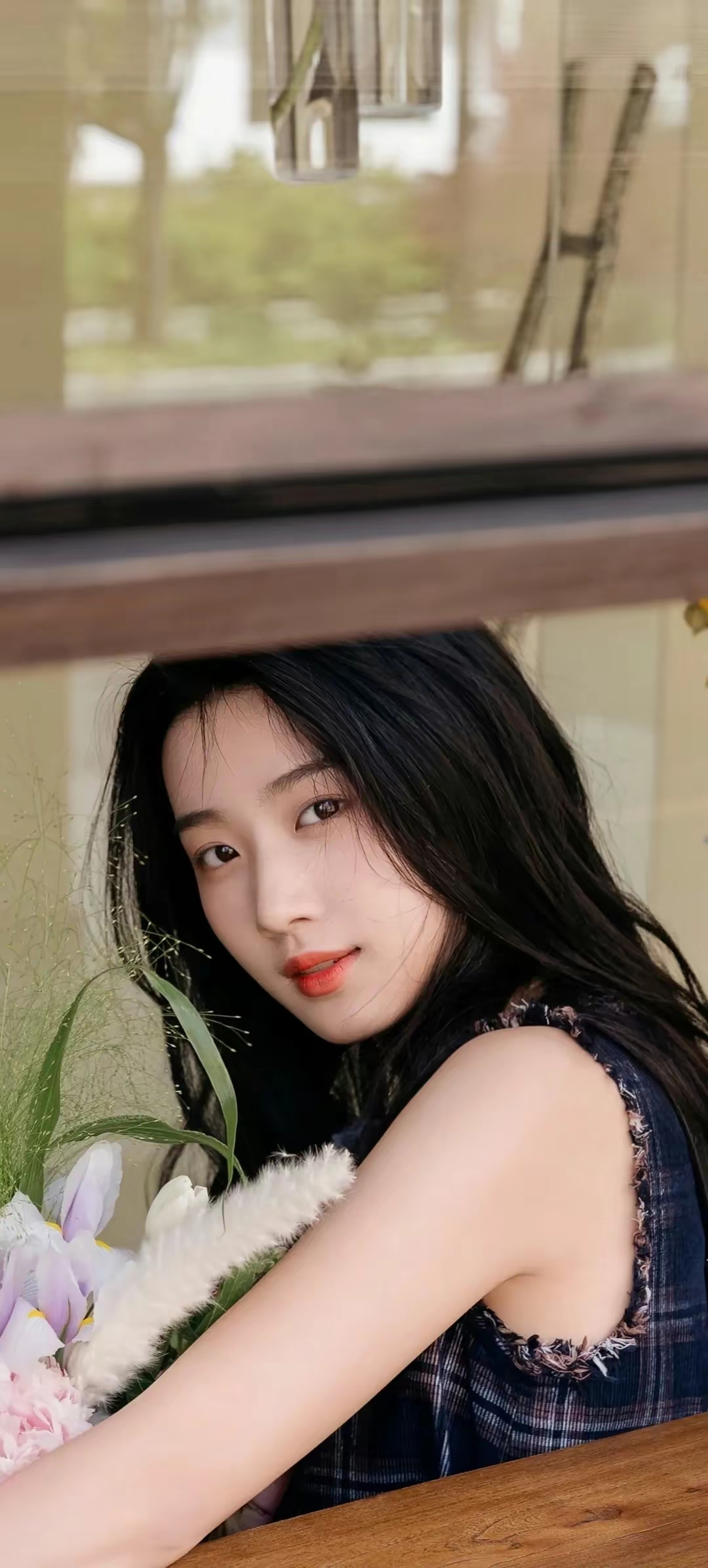 卢昱晓甜美可爱写真插图1