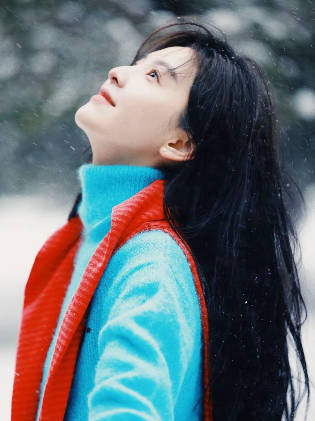 章若楠雪中写真插图3