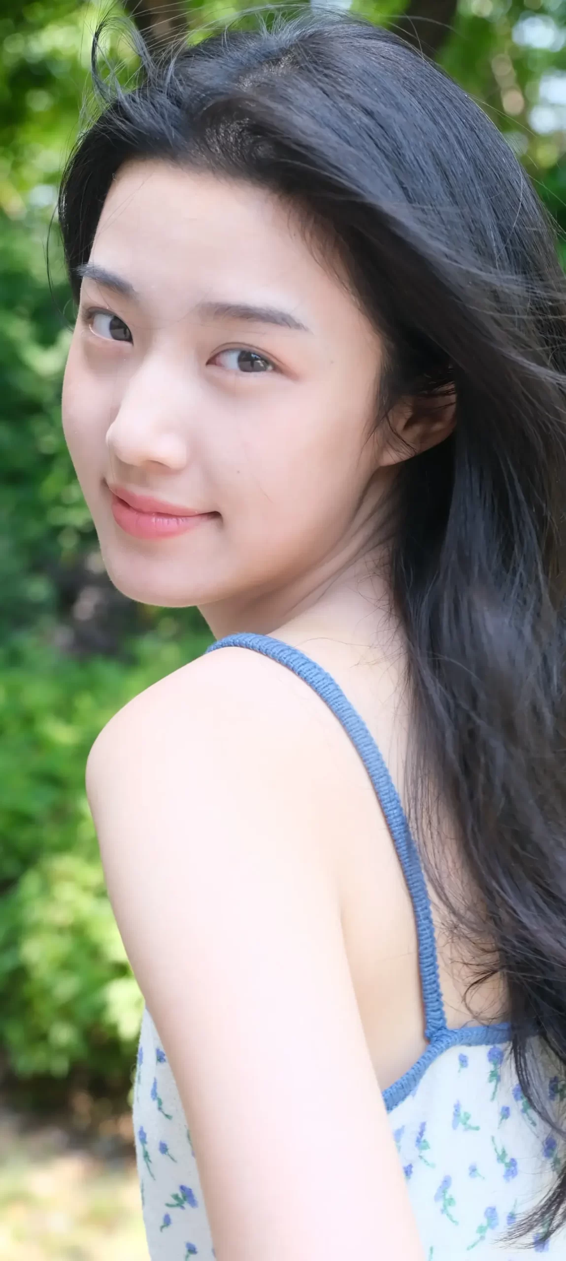 卢昱晓小清新写真壁纸插图7