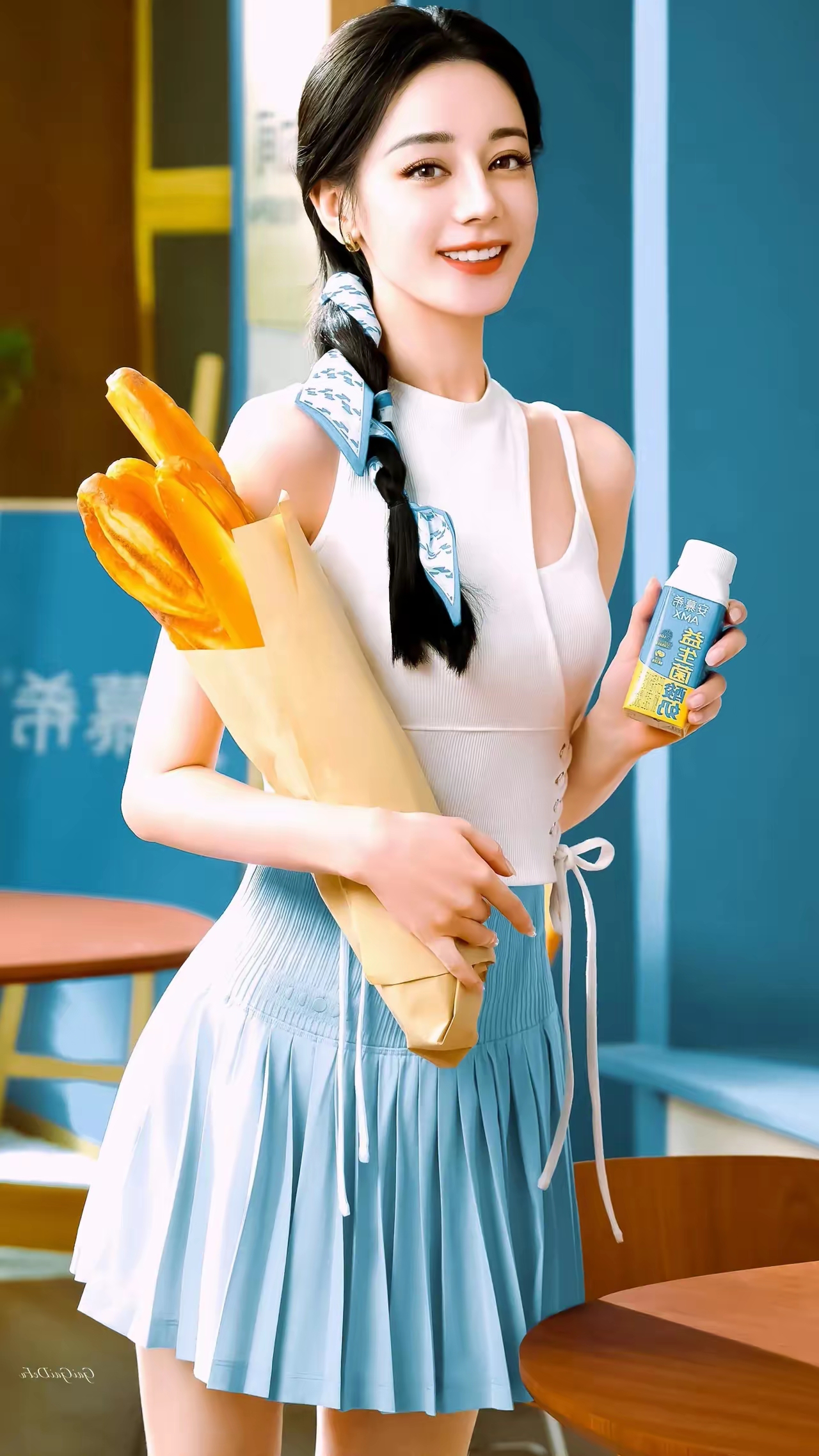 迪丽热巴青春活力写真插图