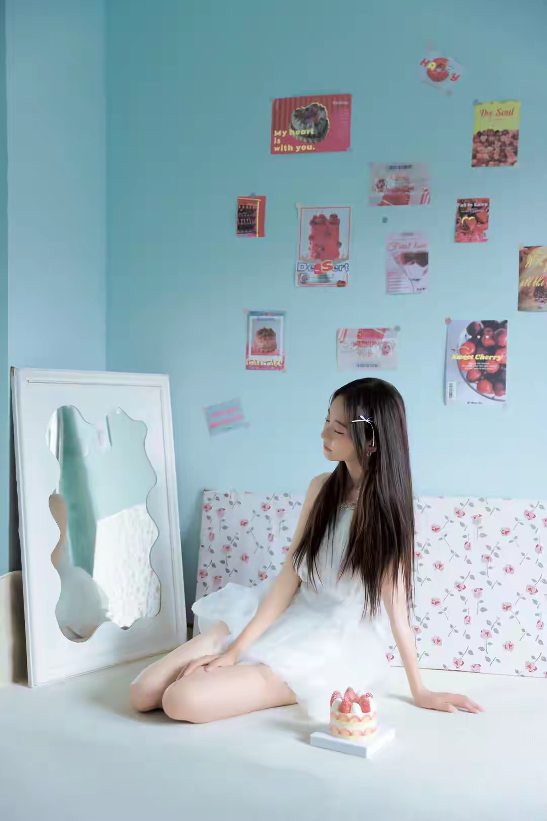 张艺凡白裙写真插图11