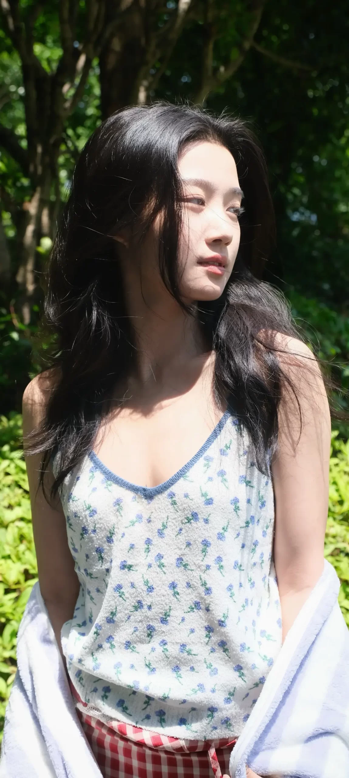 卢昱晓小清新写真壁纸插图
