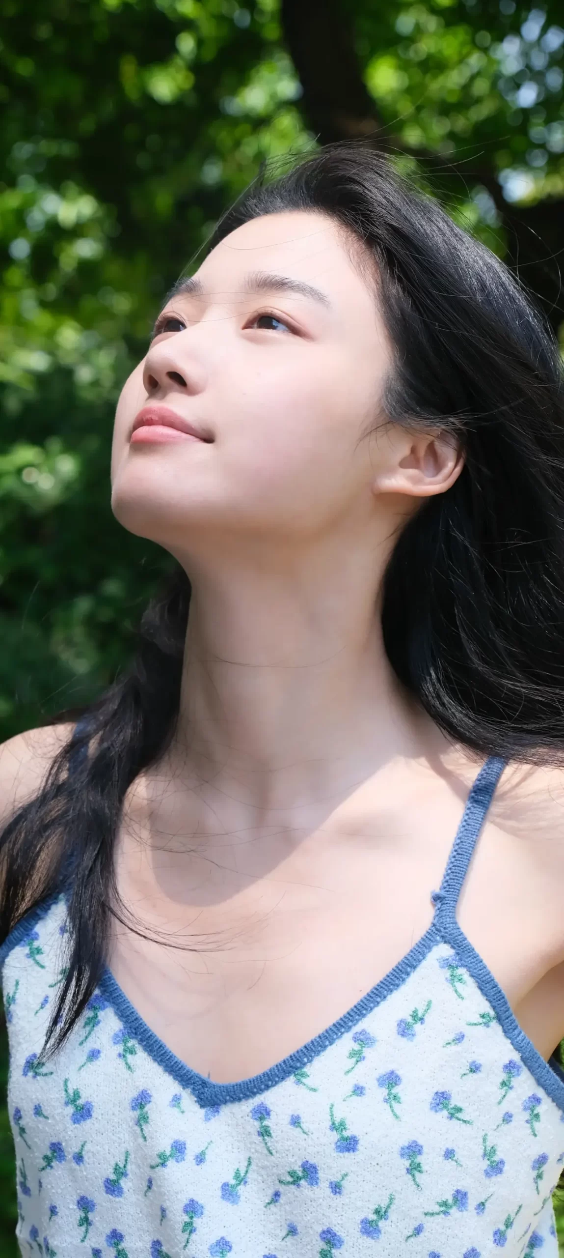 卢昱晓小清新写真壁纸插图3