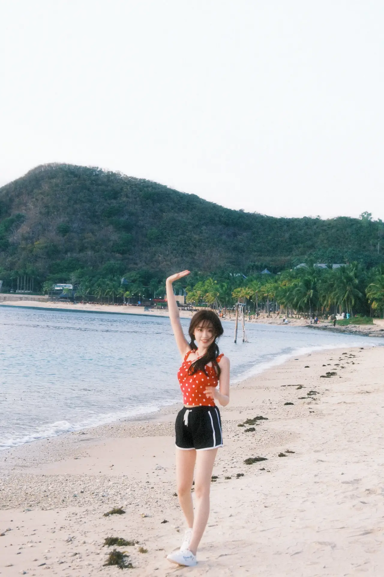 祝绪丹海边写真插图7