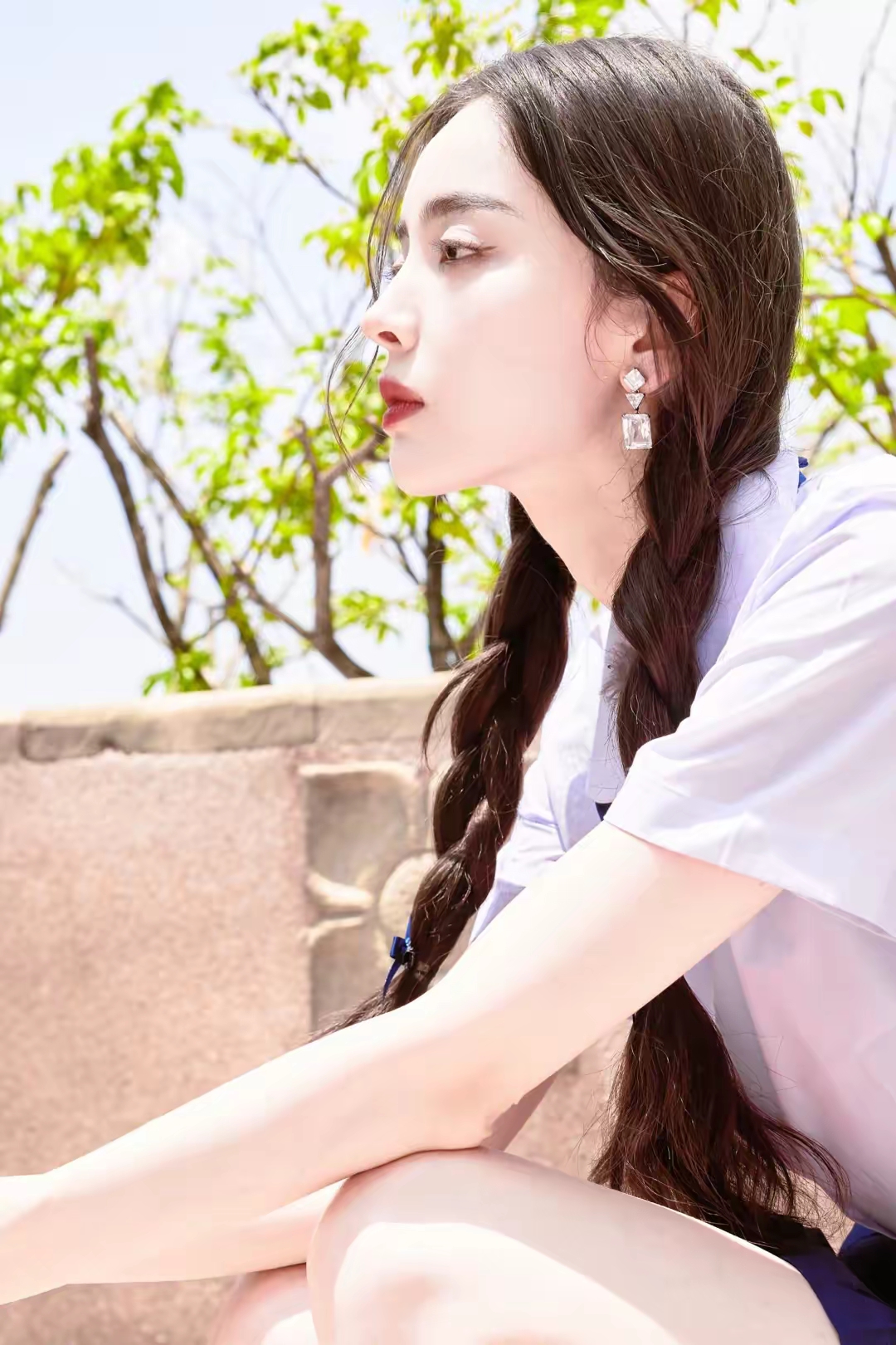 古力娜扎麻花辫插图8