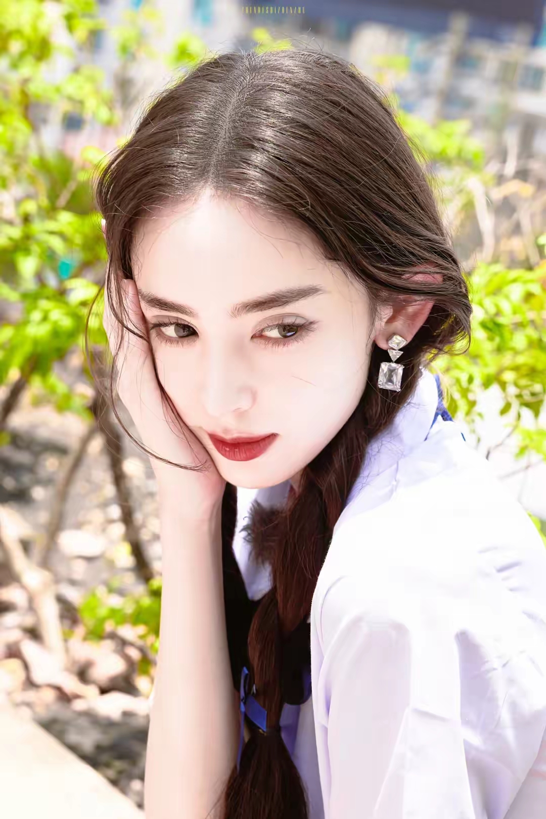 古力娜扎麻花辫插图7