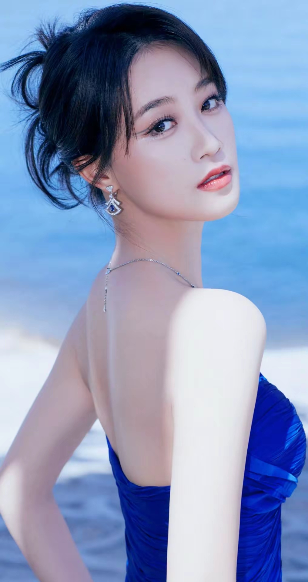 蓝盈莹高清写真壁纸插图