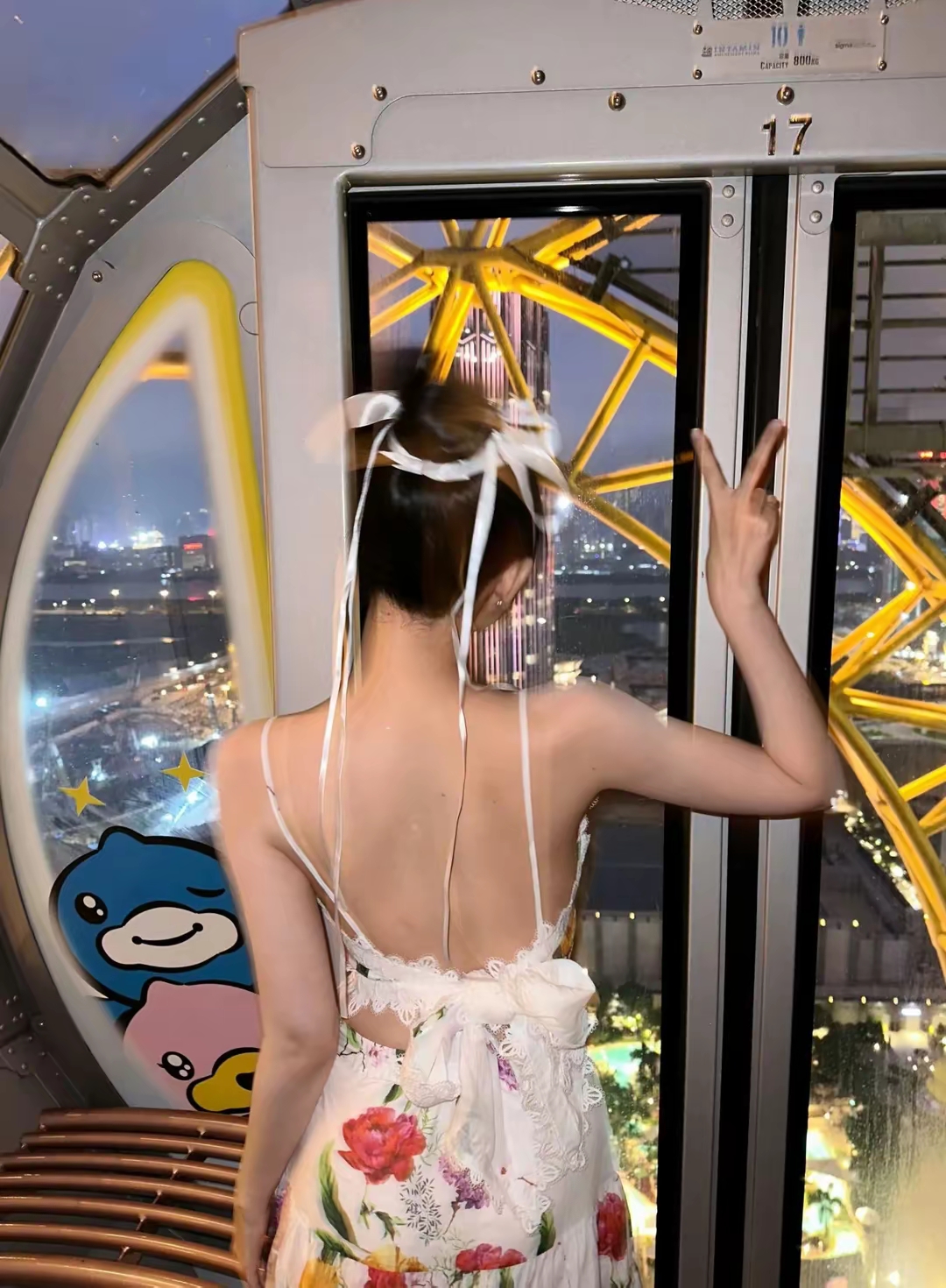 祝绪丹花裙子写真插图8