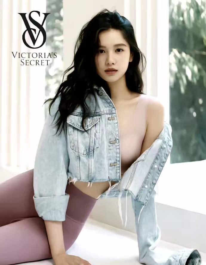 张婧仪维密内衣写真插图6