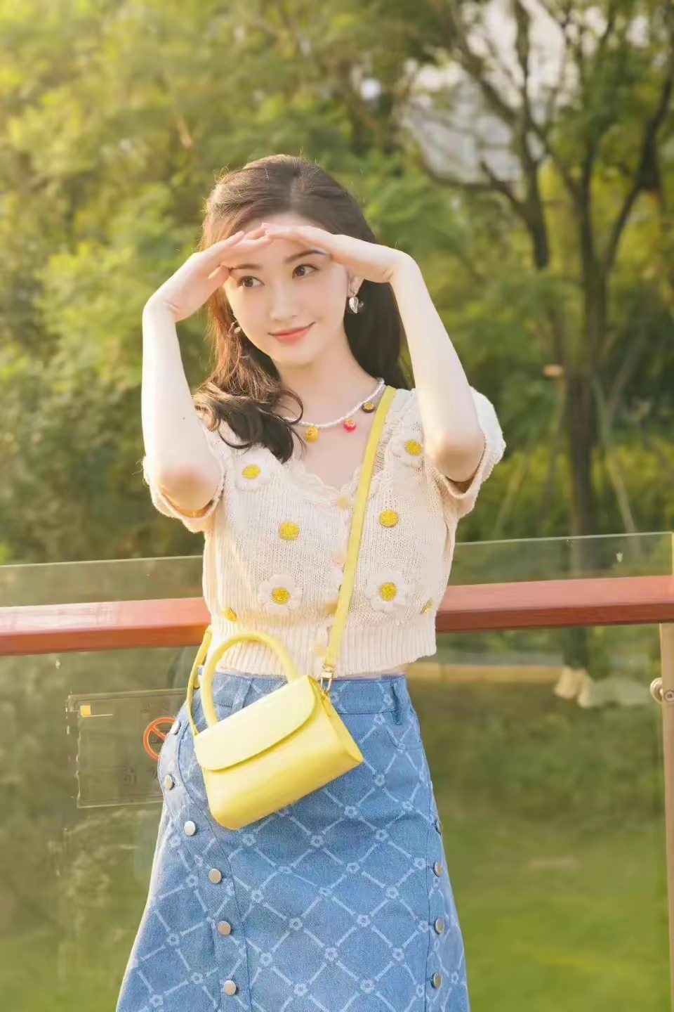 景甜可爱写真插图