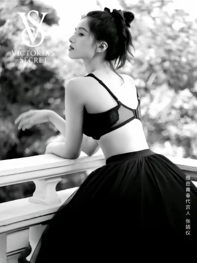 张婧仪维密内衣写真插图5