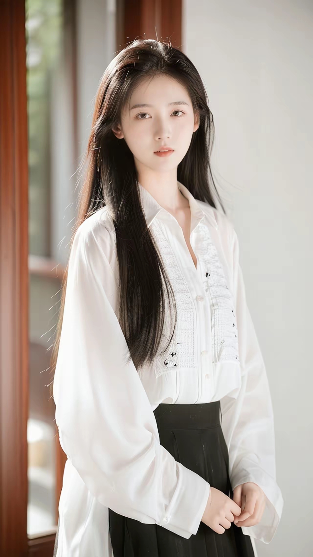粉嫩清新美少女插图2