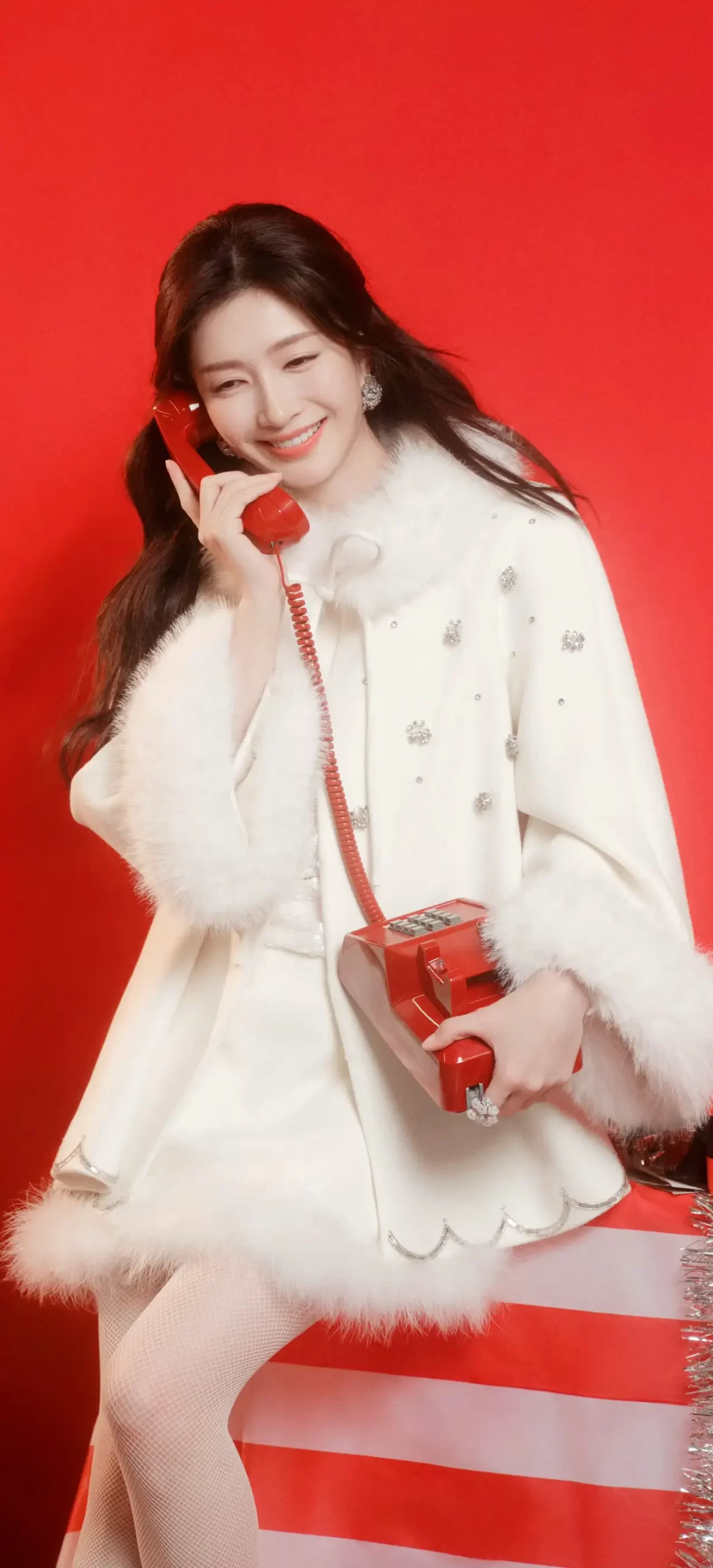 江疏影甜蜜写真壁纸插图7