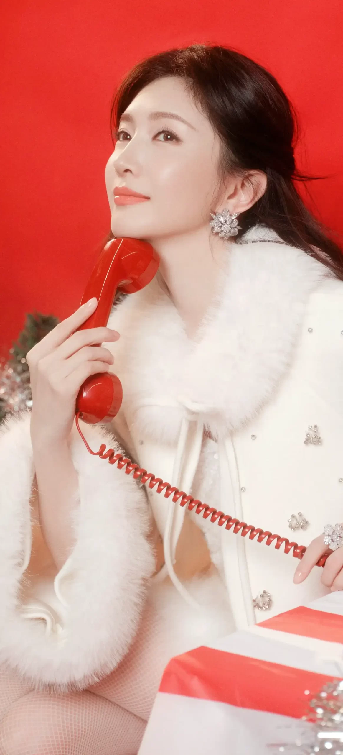 江疏影甜蜜写真壁纸插图6
