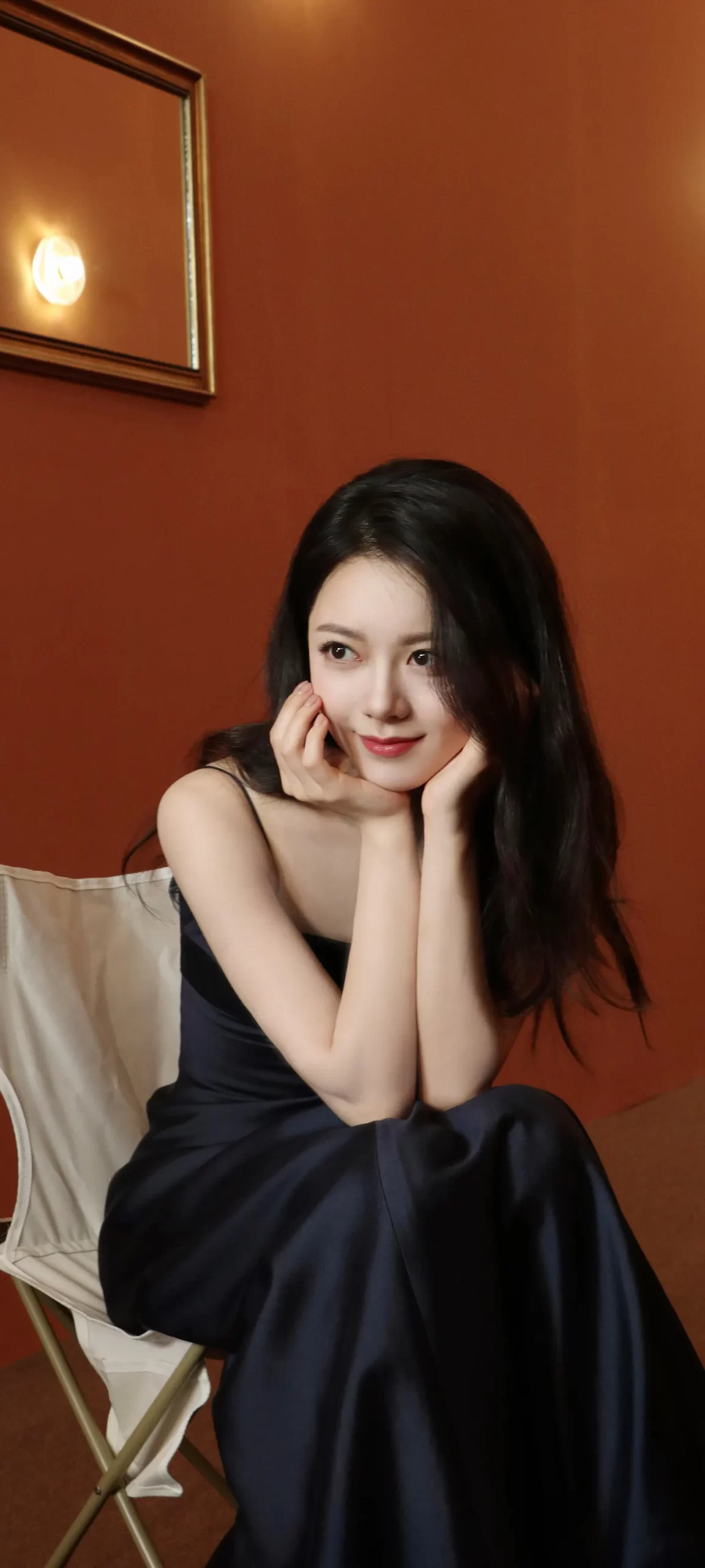 赵今麦高清吊带裙写真插图2