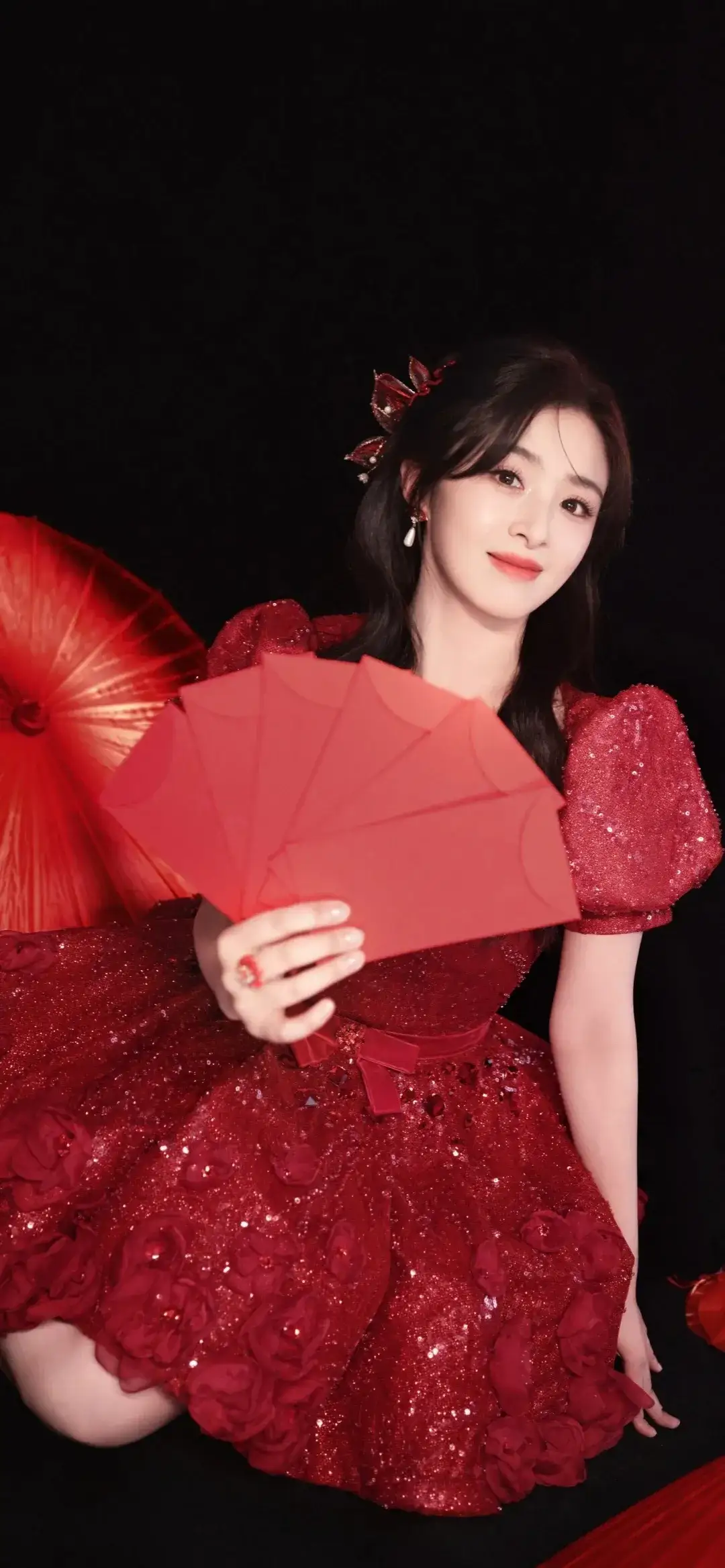 张含韵新春祝福写真插图3