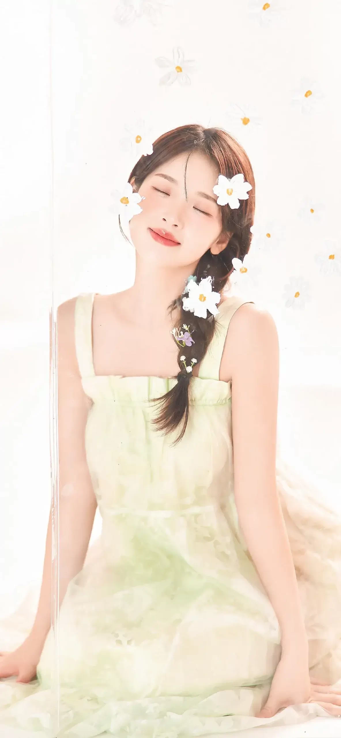 张淼怡绿裙写真插图8