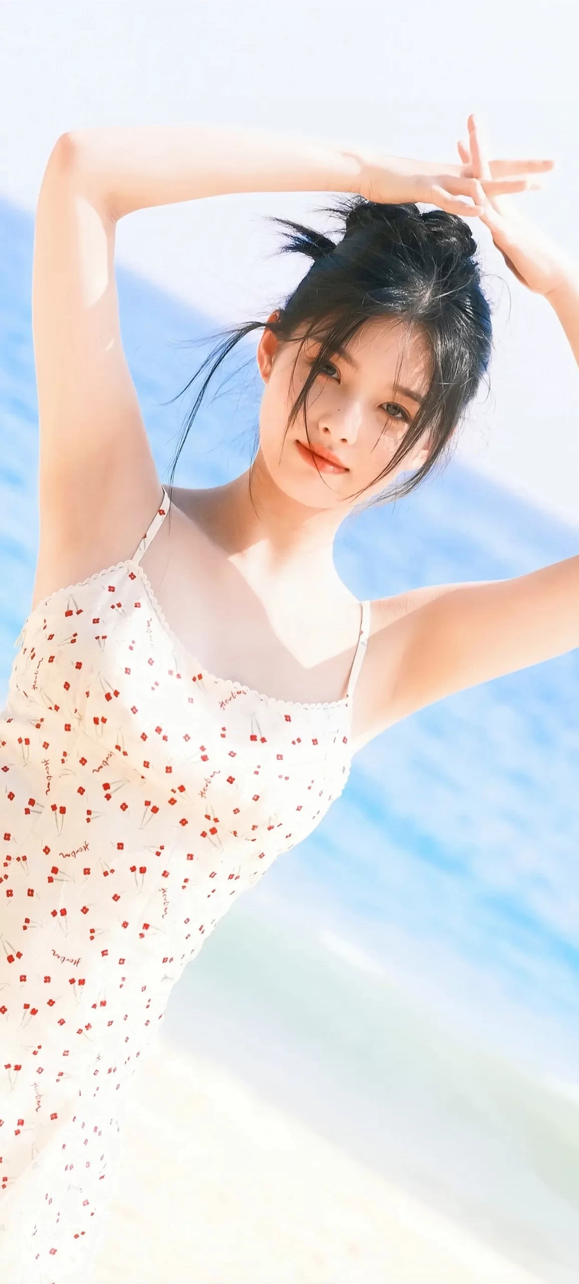 艾米吊带裙写真插图3