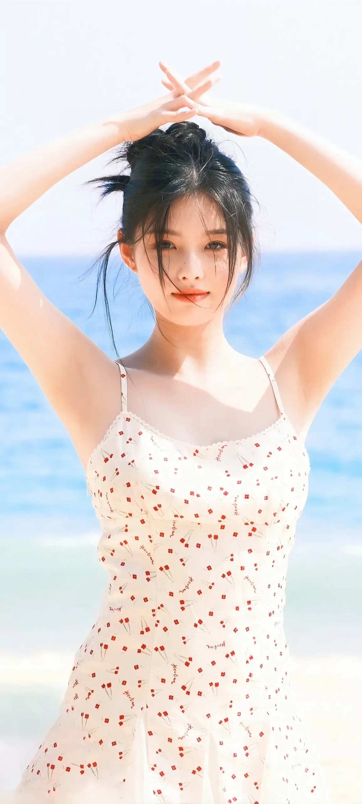 艾米吊带裙写真插图1