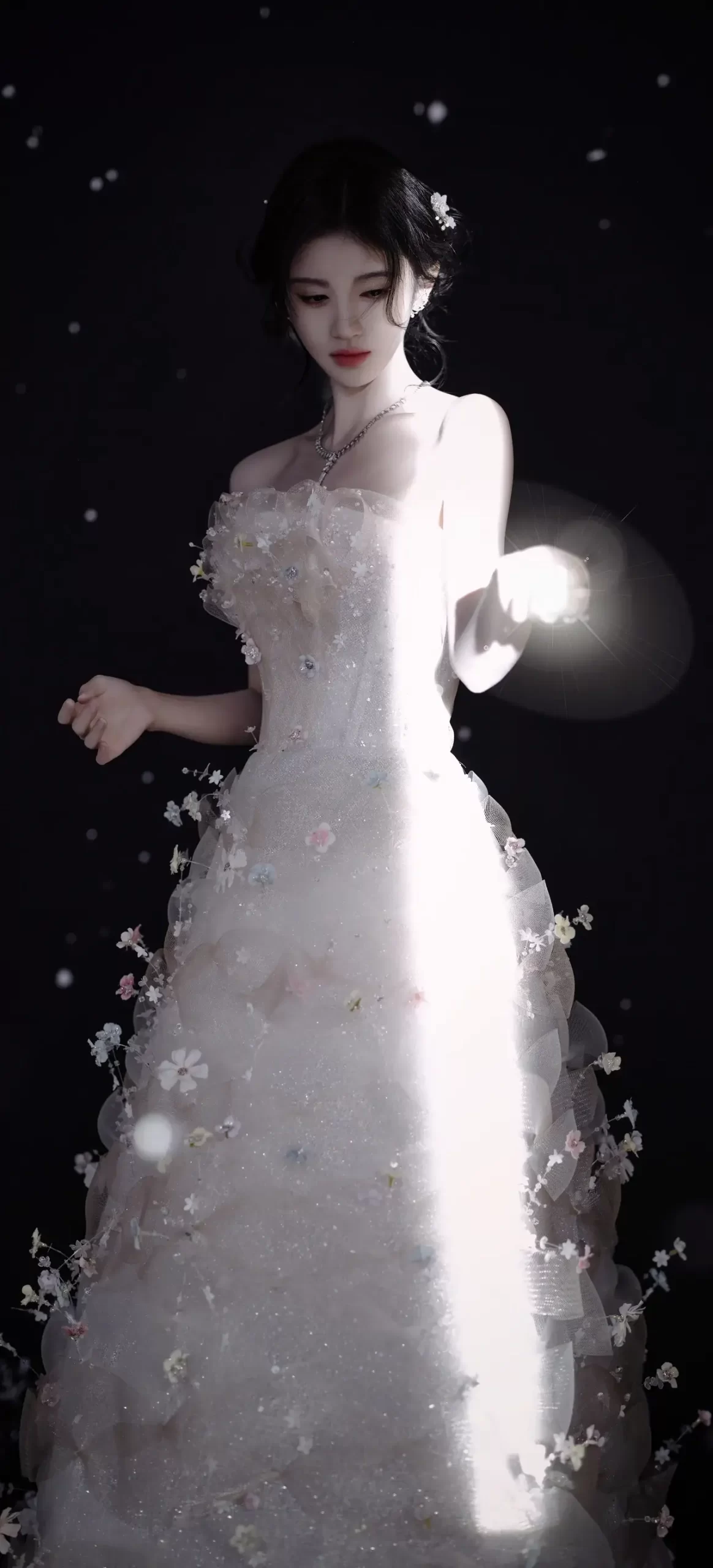 鞠婧祎梦幻礼服写真插图6