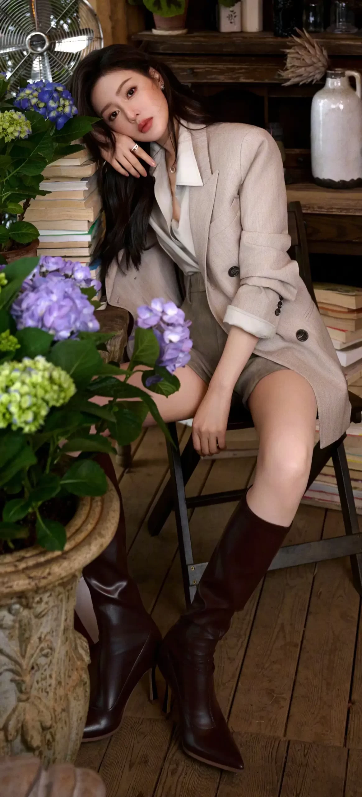 张天爱文艺写真插图8