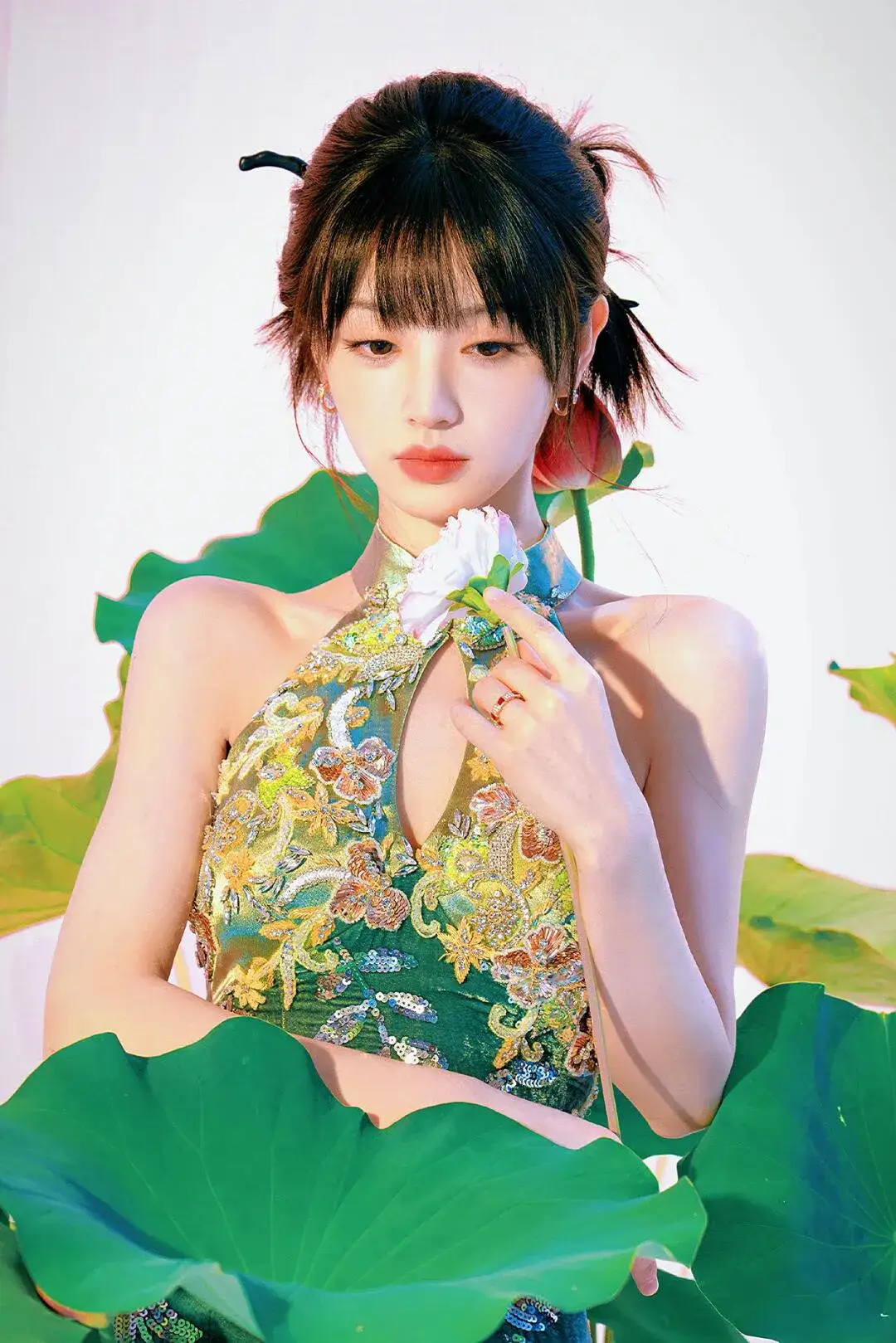 田曦薇国风旗袍插图8