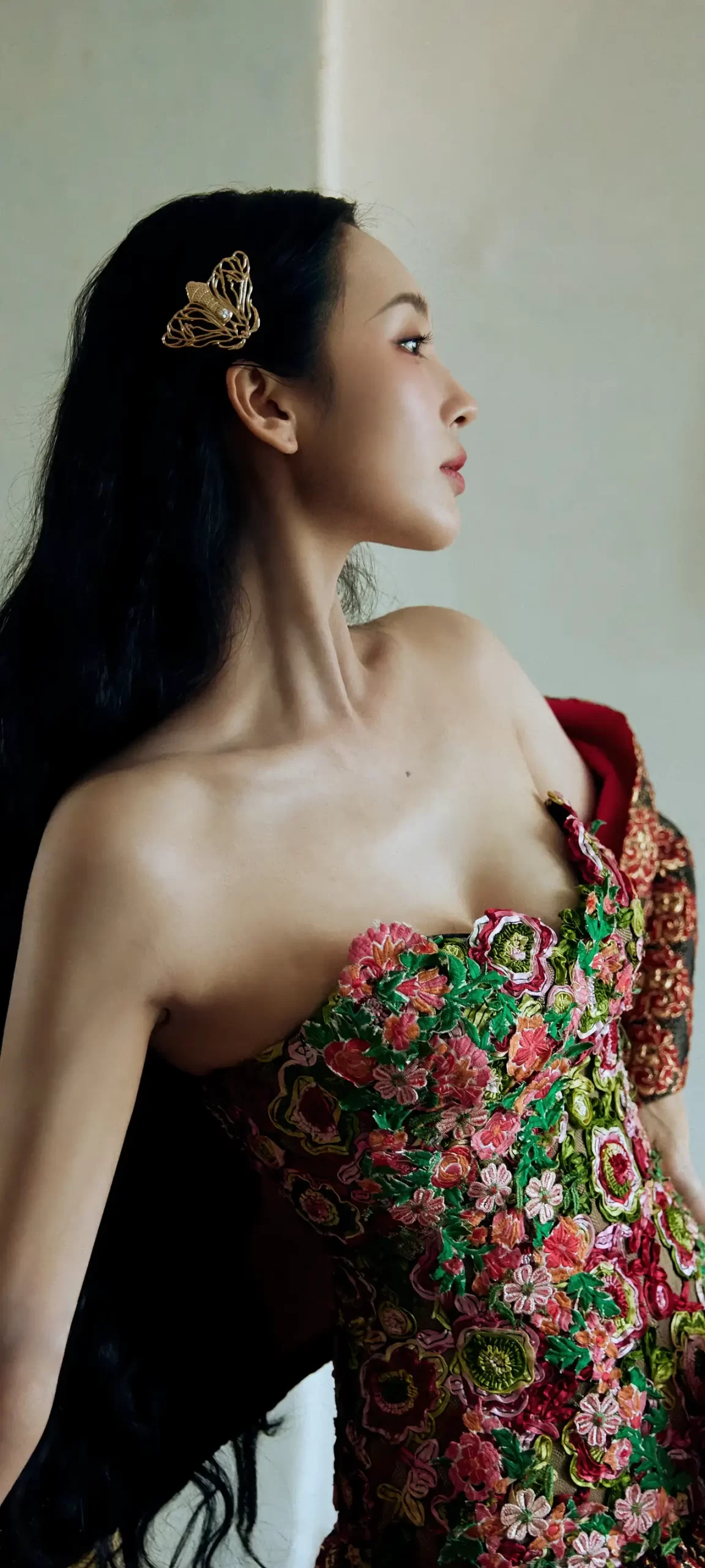 王紫璇中国风抹胸裙写真插图8