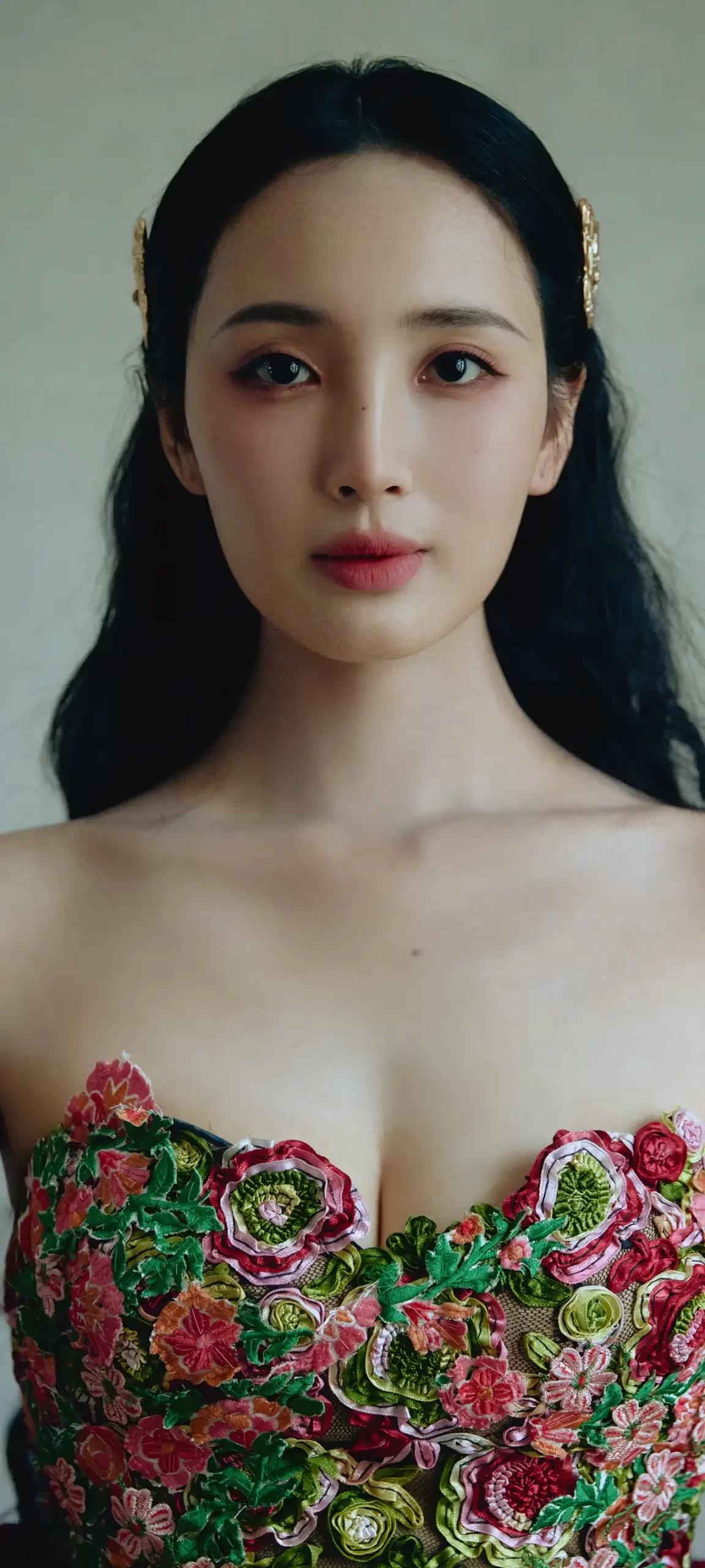 王紫璇中国风抹胸裙写真插图6