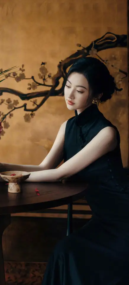 景甜优雅旗袍写真插图5