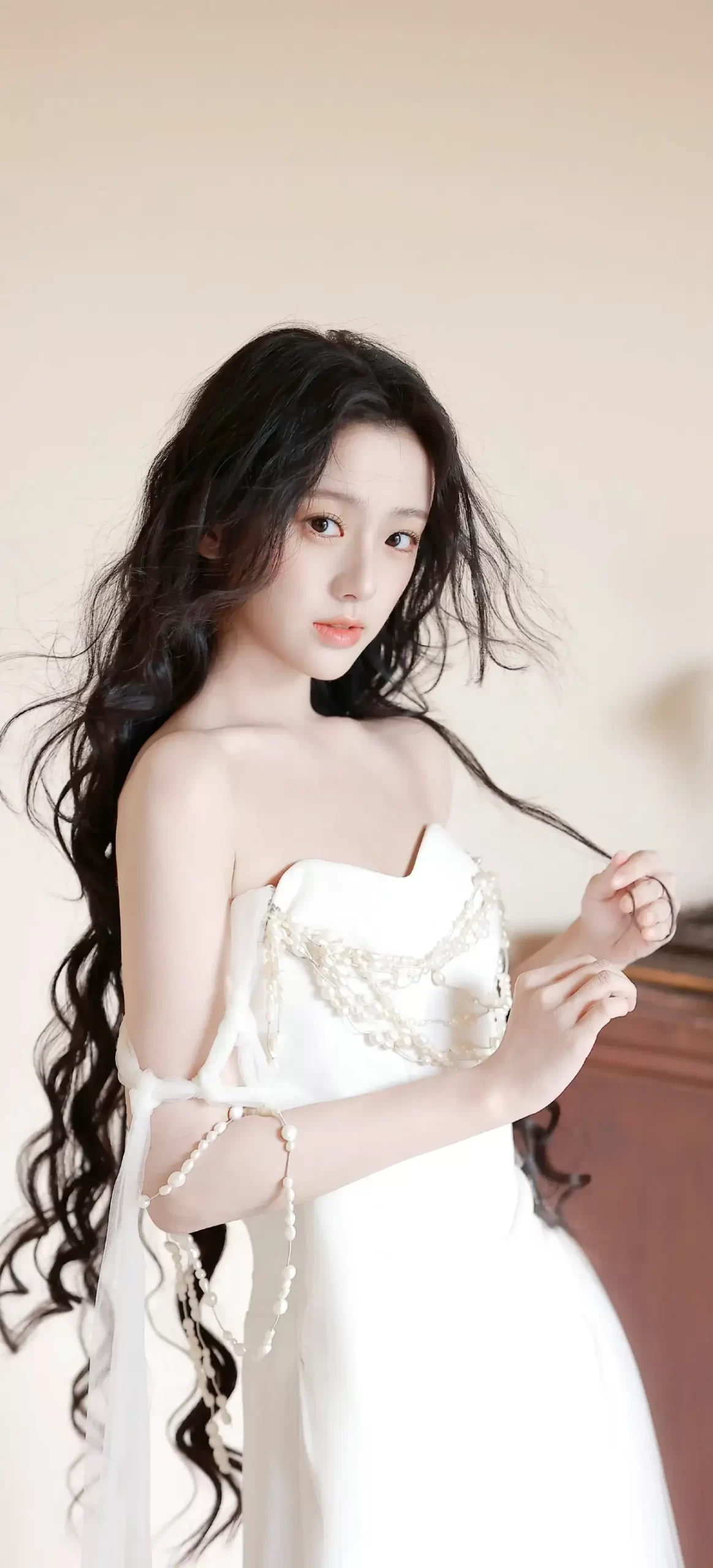 包上恩高清白裙写真插图2