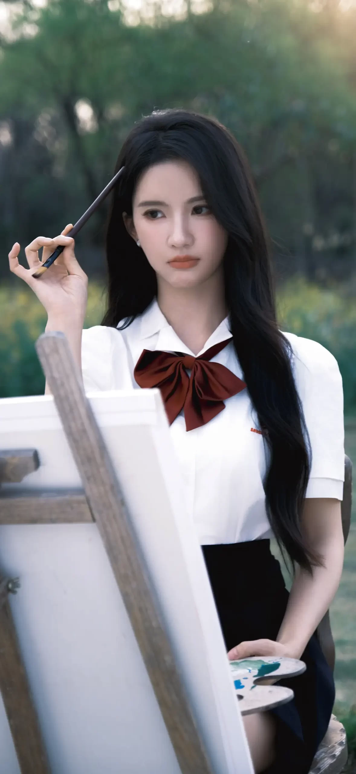 刘些宁学院风写真插图5