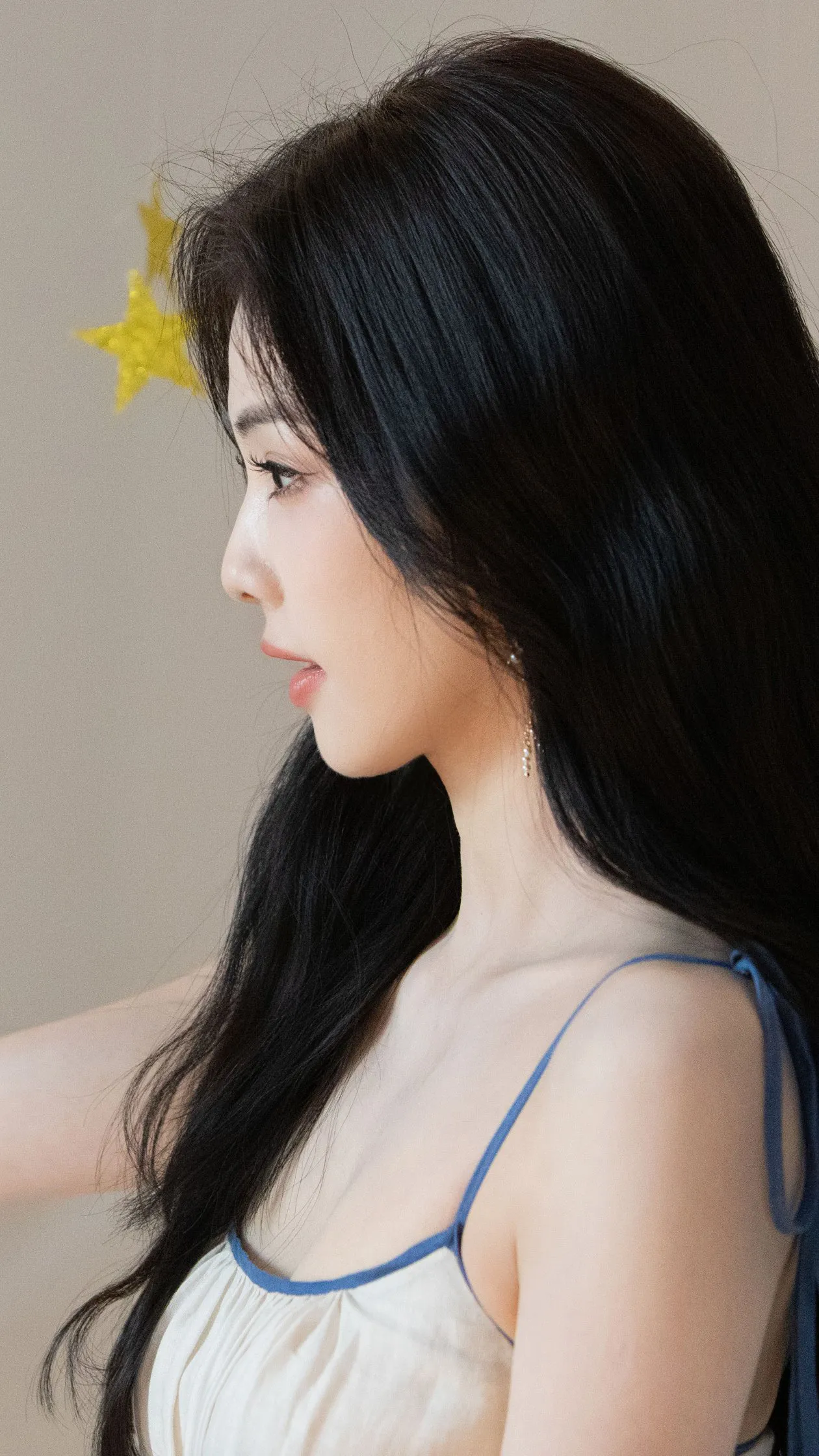 白鹿白裙子写真插图10