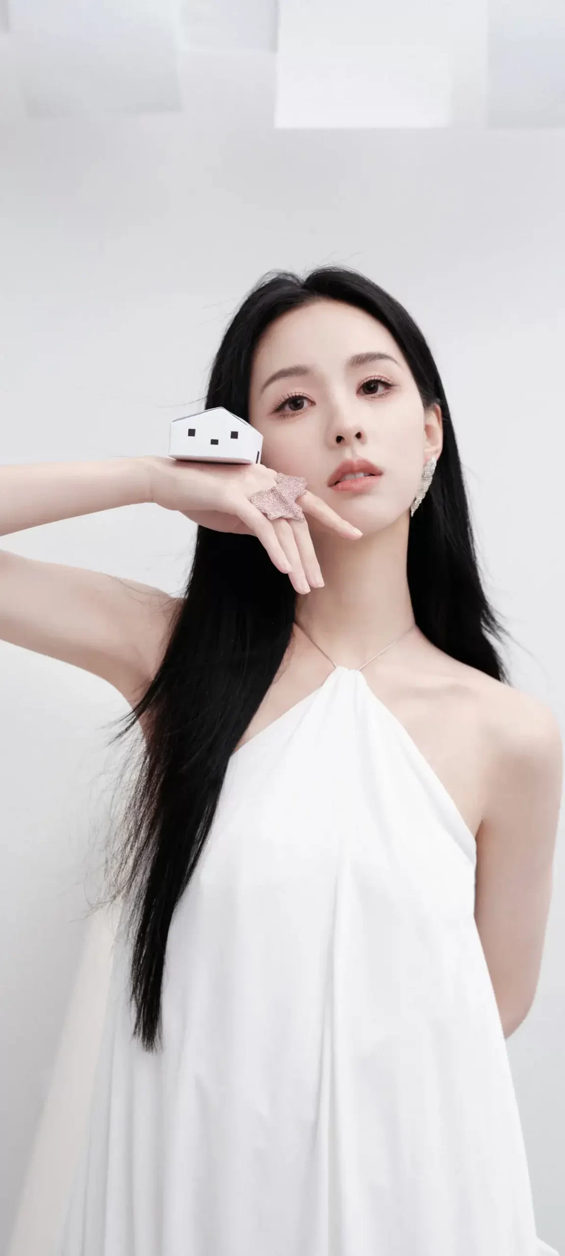 陈都灵白裙写真插图9