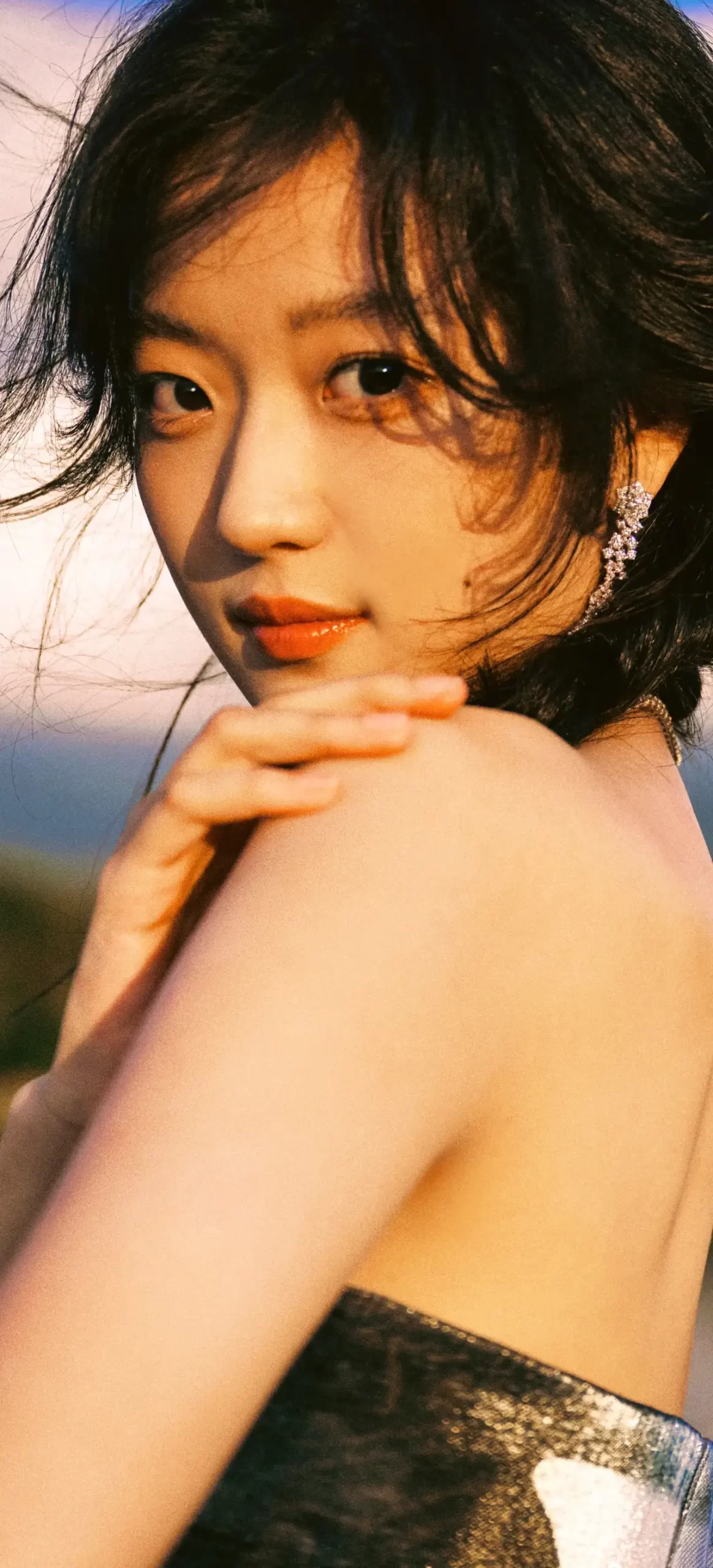孙千抹胸裙写真插图